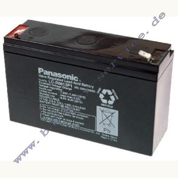 Panasonic LC-R0612P1 Bleiakku 6V 12,0Ah AGM