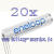 Sanyo eneloop HR-4UTG-800 - AAA (Micro) - 1,2V 800mAh - 20x lose