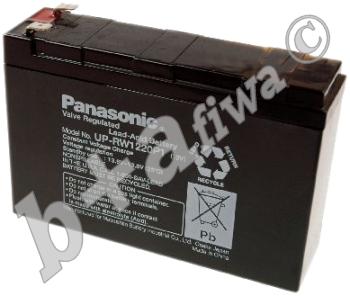 Spezialshop für Batterien und Akkumulatoren | Detailansicht | Panasonic |  Panasonic UP-VW1220P1 alt UP-RW1220P1 - wartungsfreier Bleiakku AGM - 12V  4Ah - Anschluss 6,3mm - Hochstrom